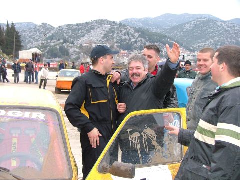 Veselje za osvojeno 4 misto.